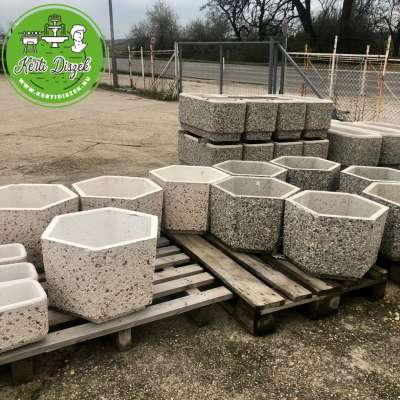 gyógykavicsos virágláda