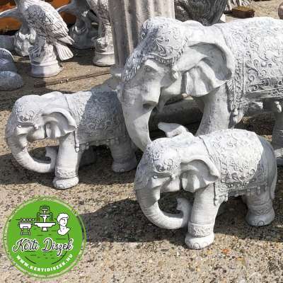 kerti szobrok elefánt