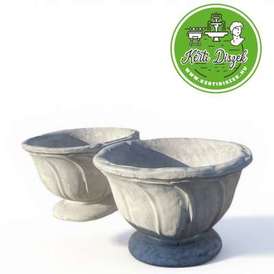 Klasszikus kültéri virágtartó