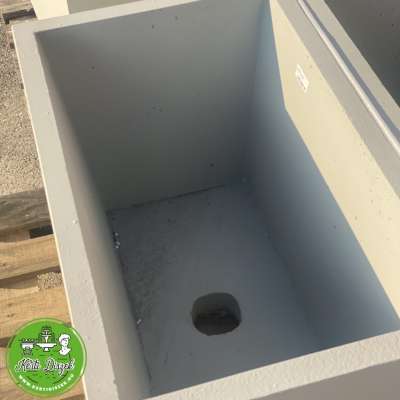 közterületi beton virágláda