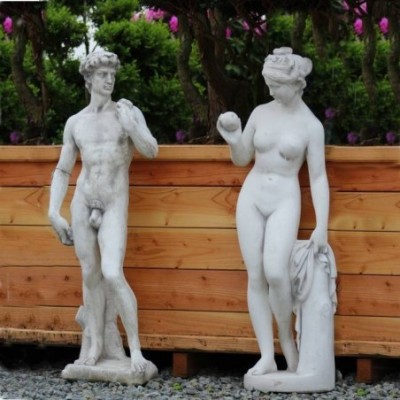 Ádám és Éva szobor