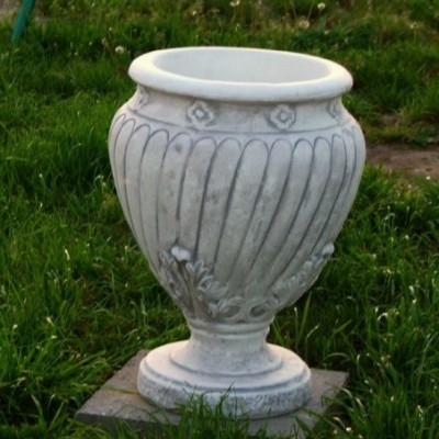 Nagy kaspó csavart bordás