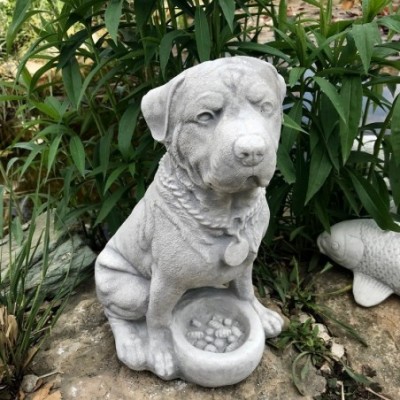 Rottweiler kutya szobor