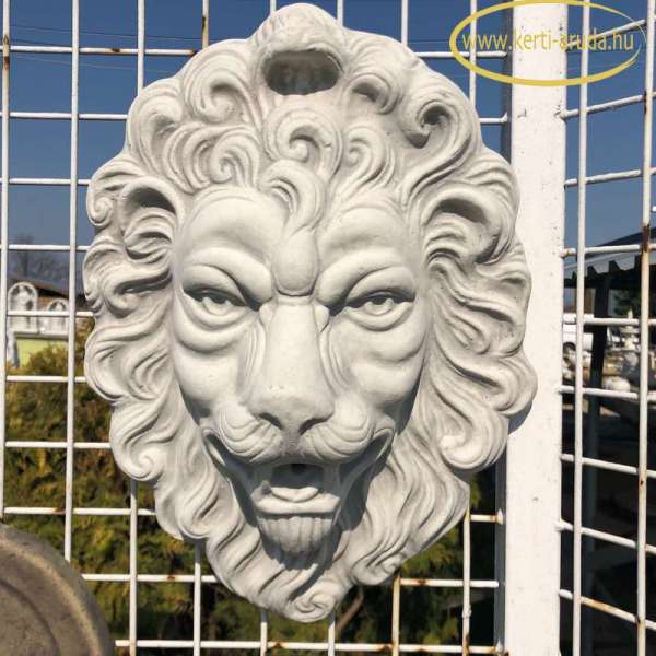 Kültéri fali dekoráció oroszlán fej